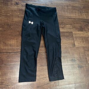 Under Armour Black Compression Capris